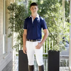 Hampton & Harlow Mens Short Sleeve Show Shirt