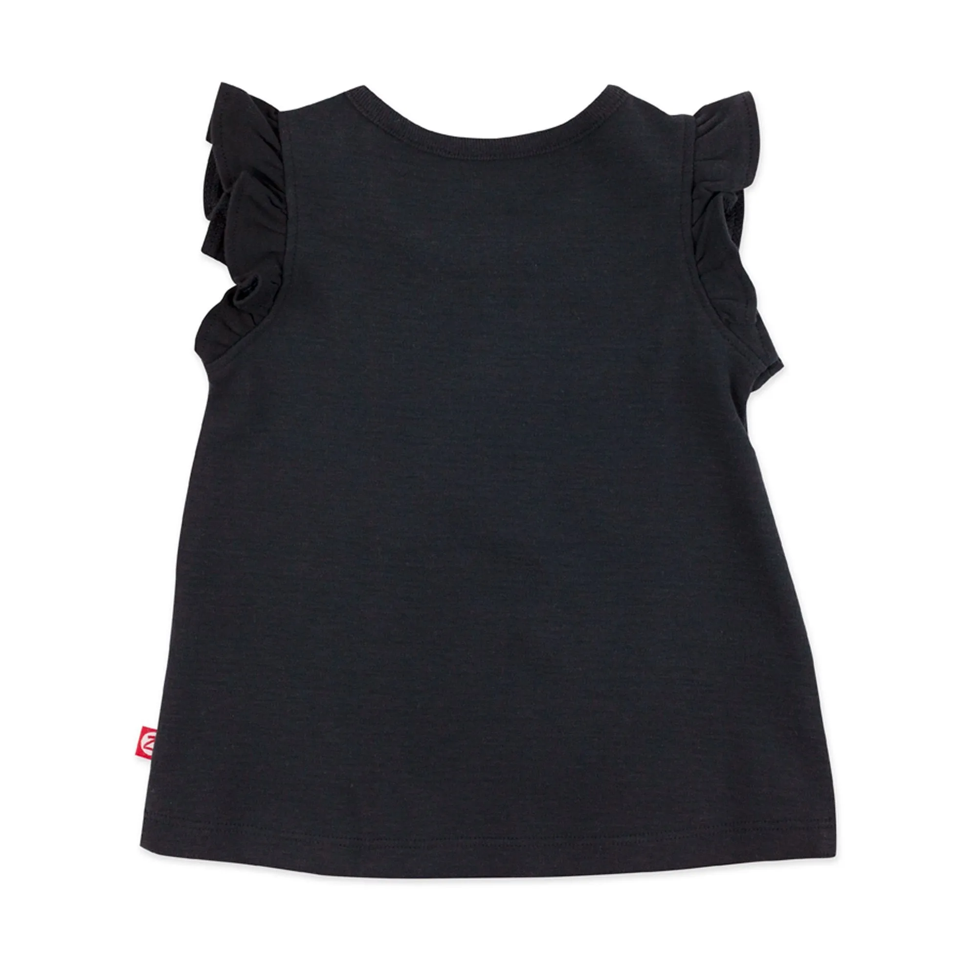 Hashtag Organic Cotton Flutter Top