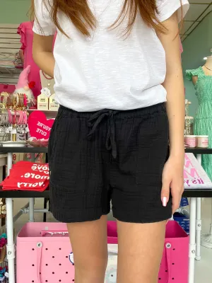 Hatley Santorini Shorts - Caviar Gauze