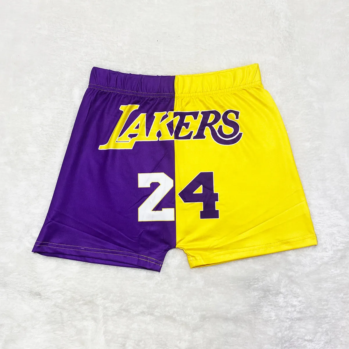 Hot trendy printed tight shorts AY1125