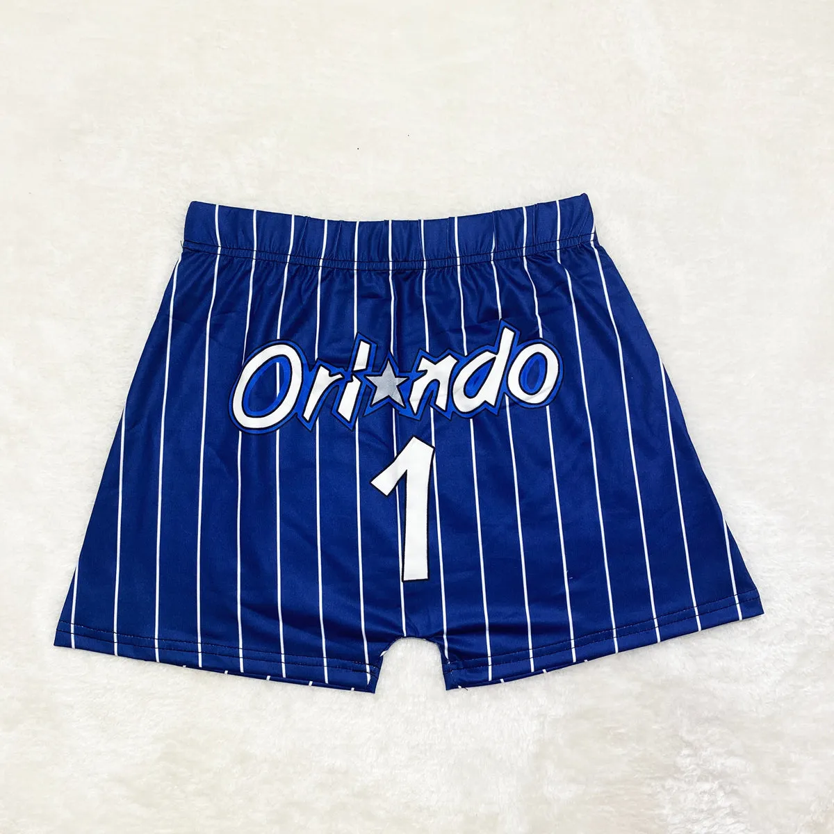 Hot trendy printed tight shorts AY1125