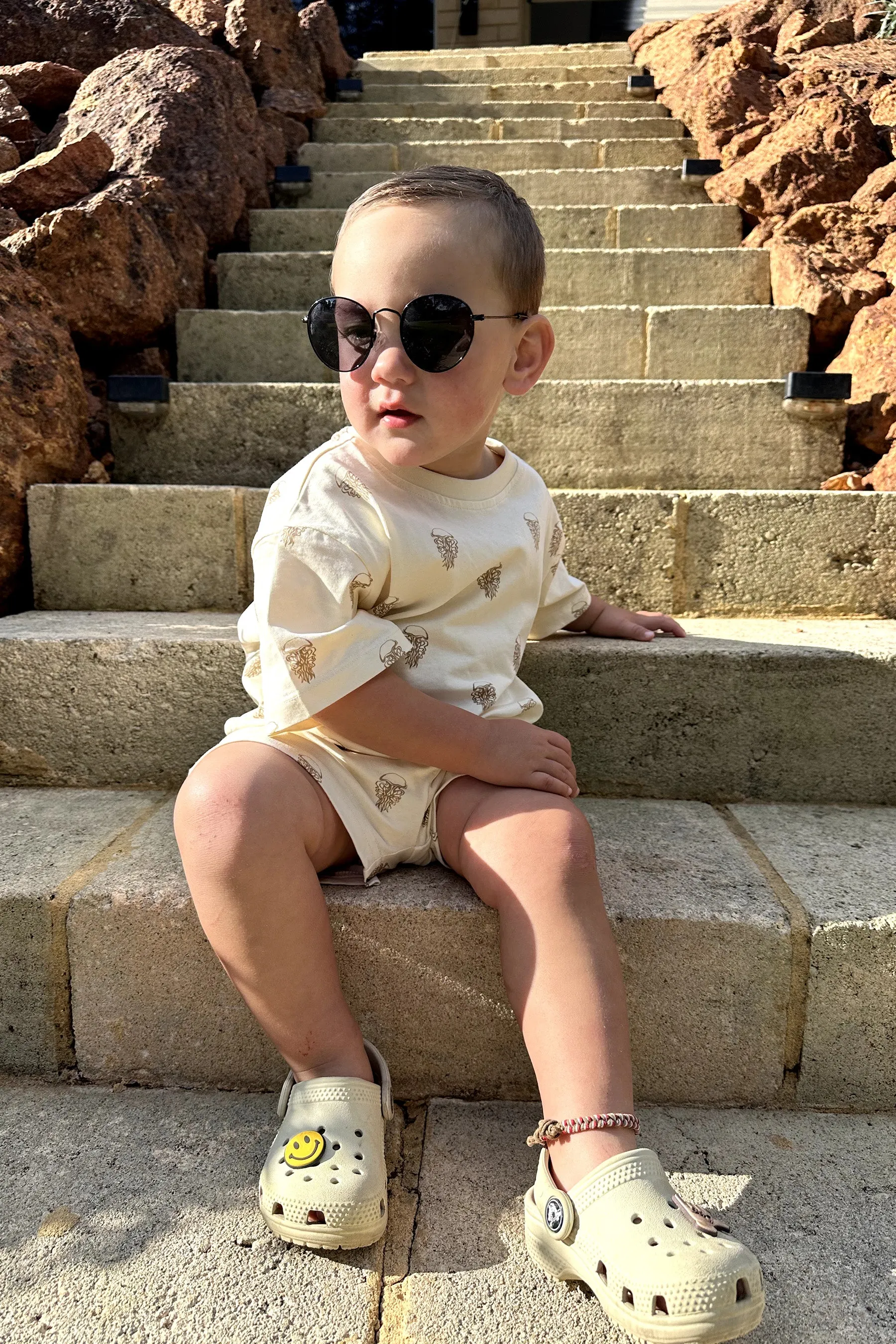 Jelly Fish T-shirt - Cream