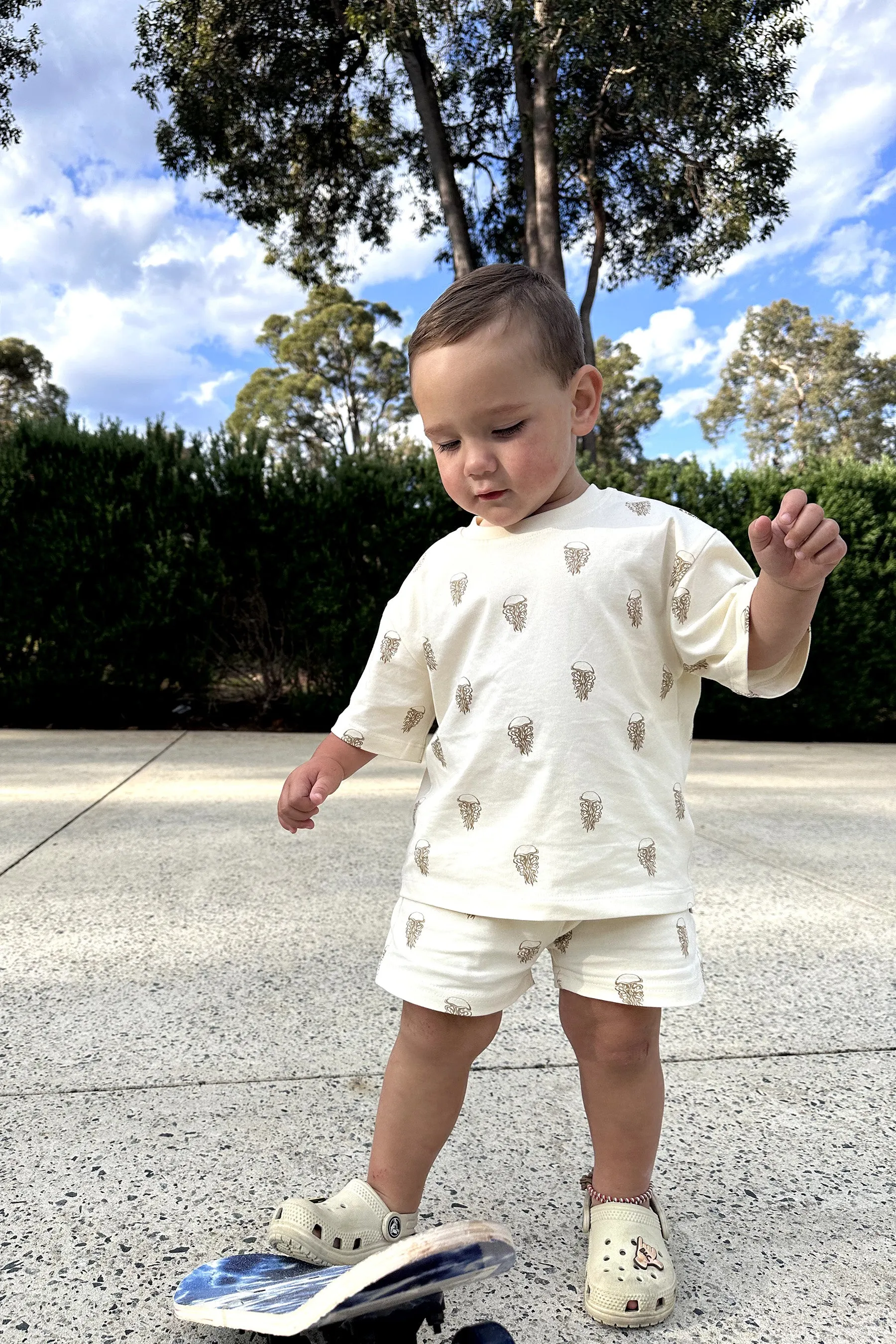 Jelly Fish T-shirt - Cream