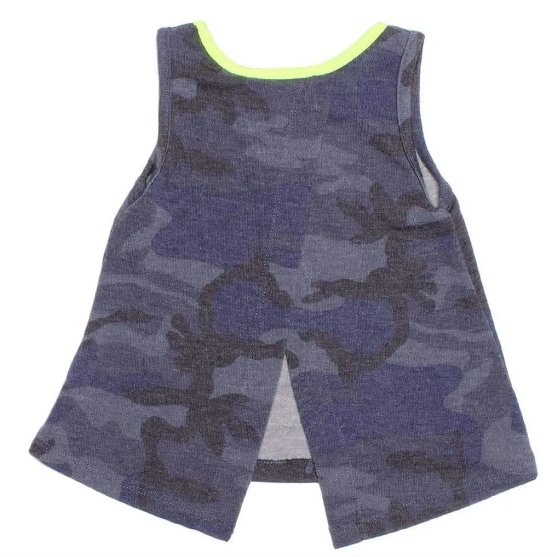 Joah Love Blue Camo Girls Tank Top