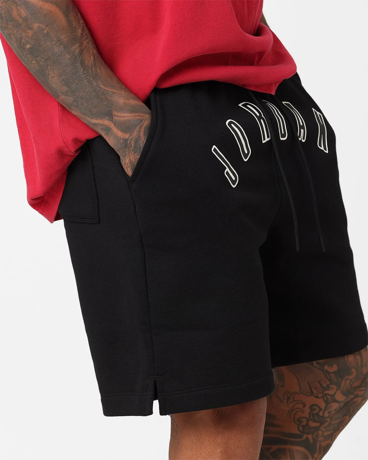 Jordan Flight MVP Fleece Shorts Black/Sail