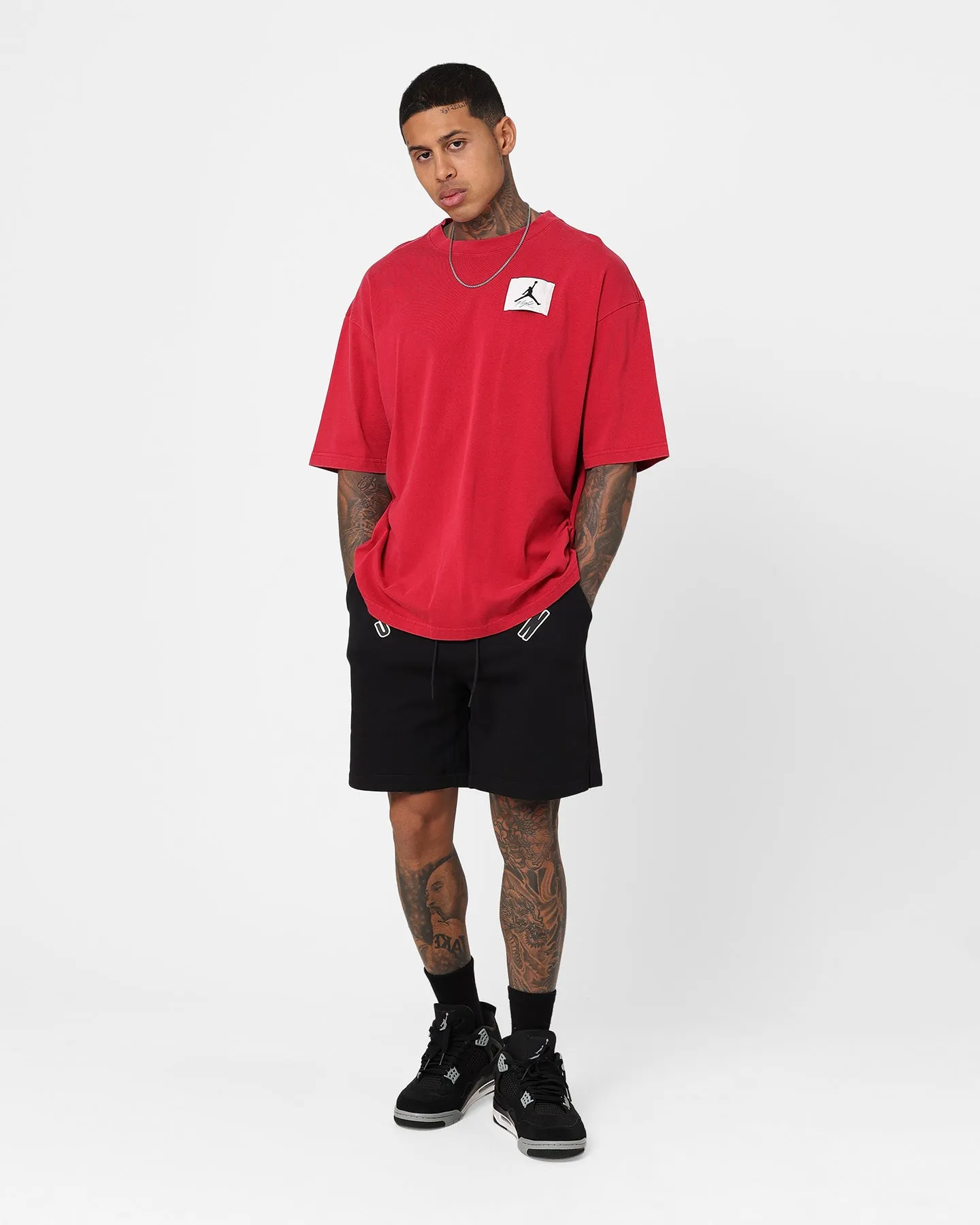 Jordan Flight MVP Fleece Shorts Black/Sail