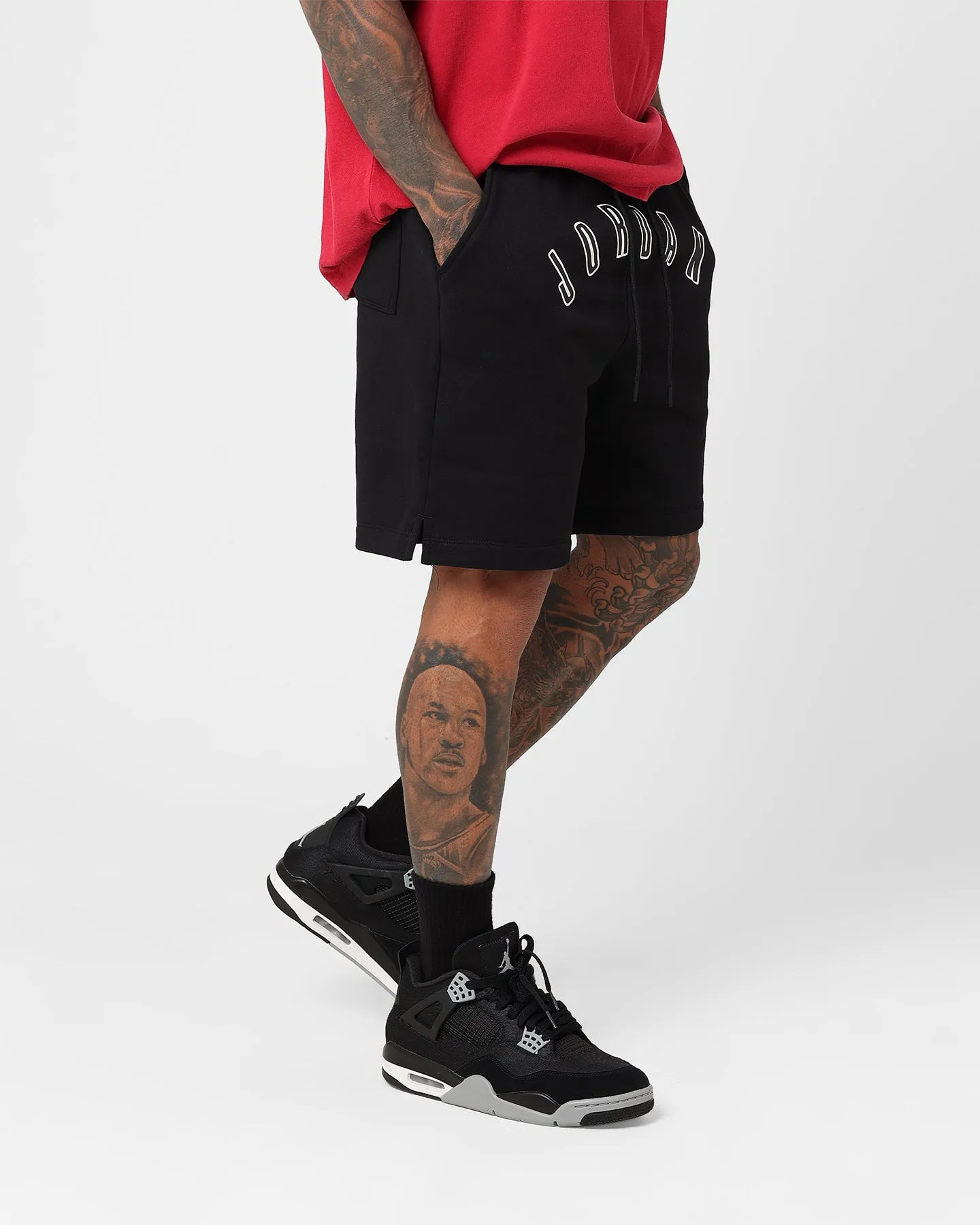 Jordan Flight MVP Fleece Shorts Black/Sail