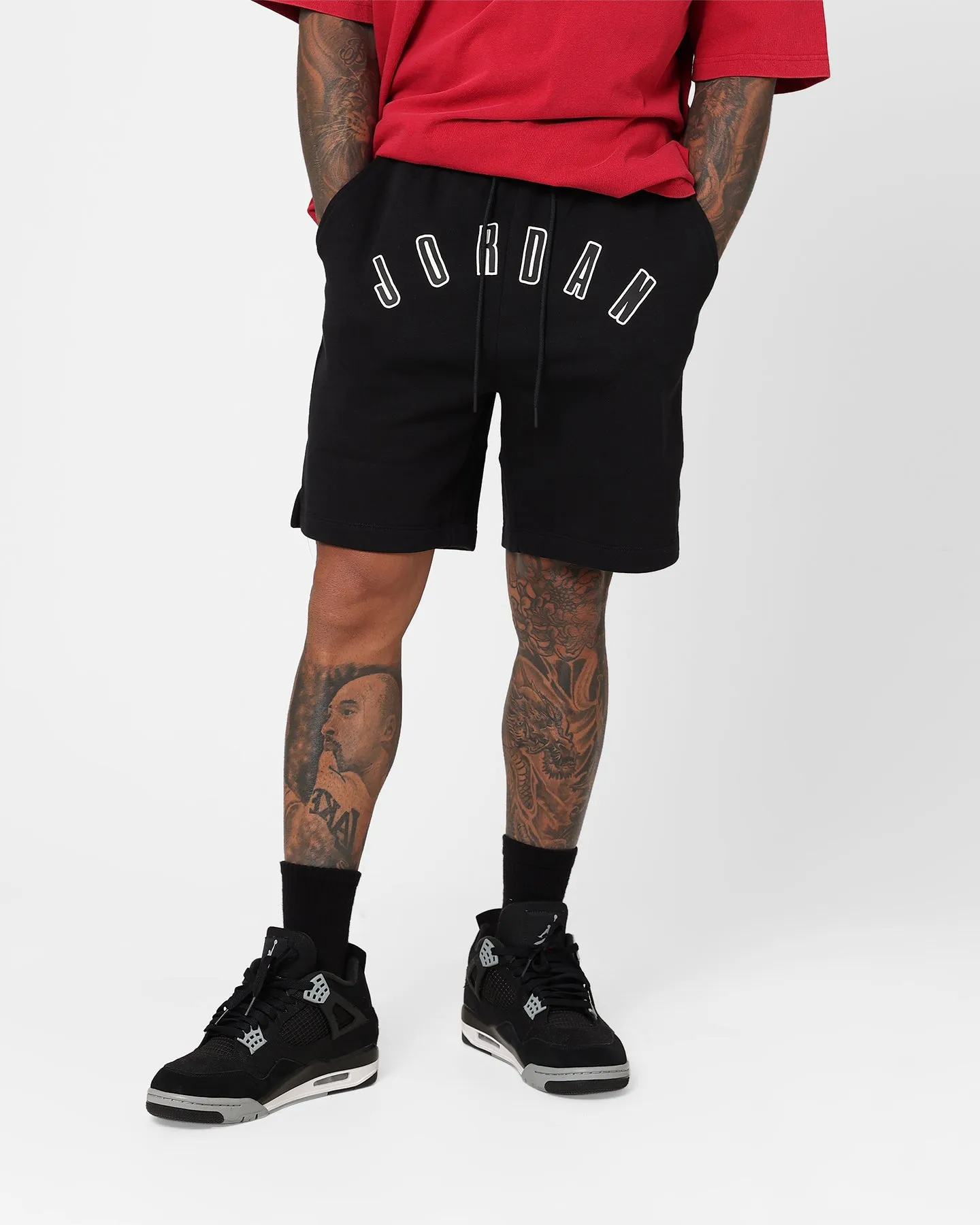 Jordan Flight MVP Fleece Shorts Black/Sail