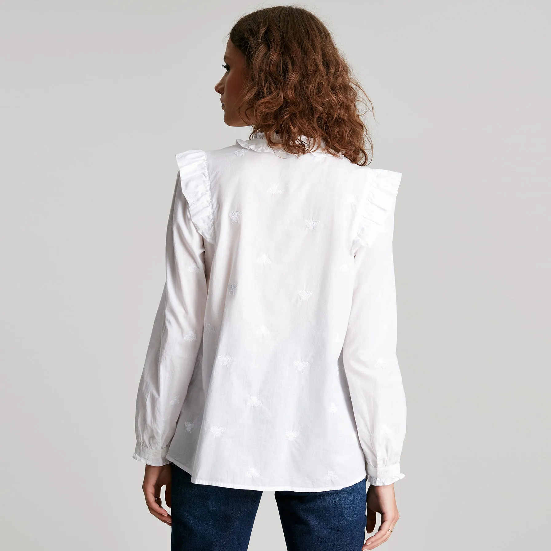 Joules Ladies Naomi Button Through Blouse