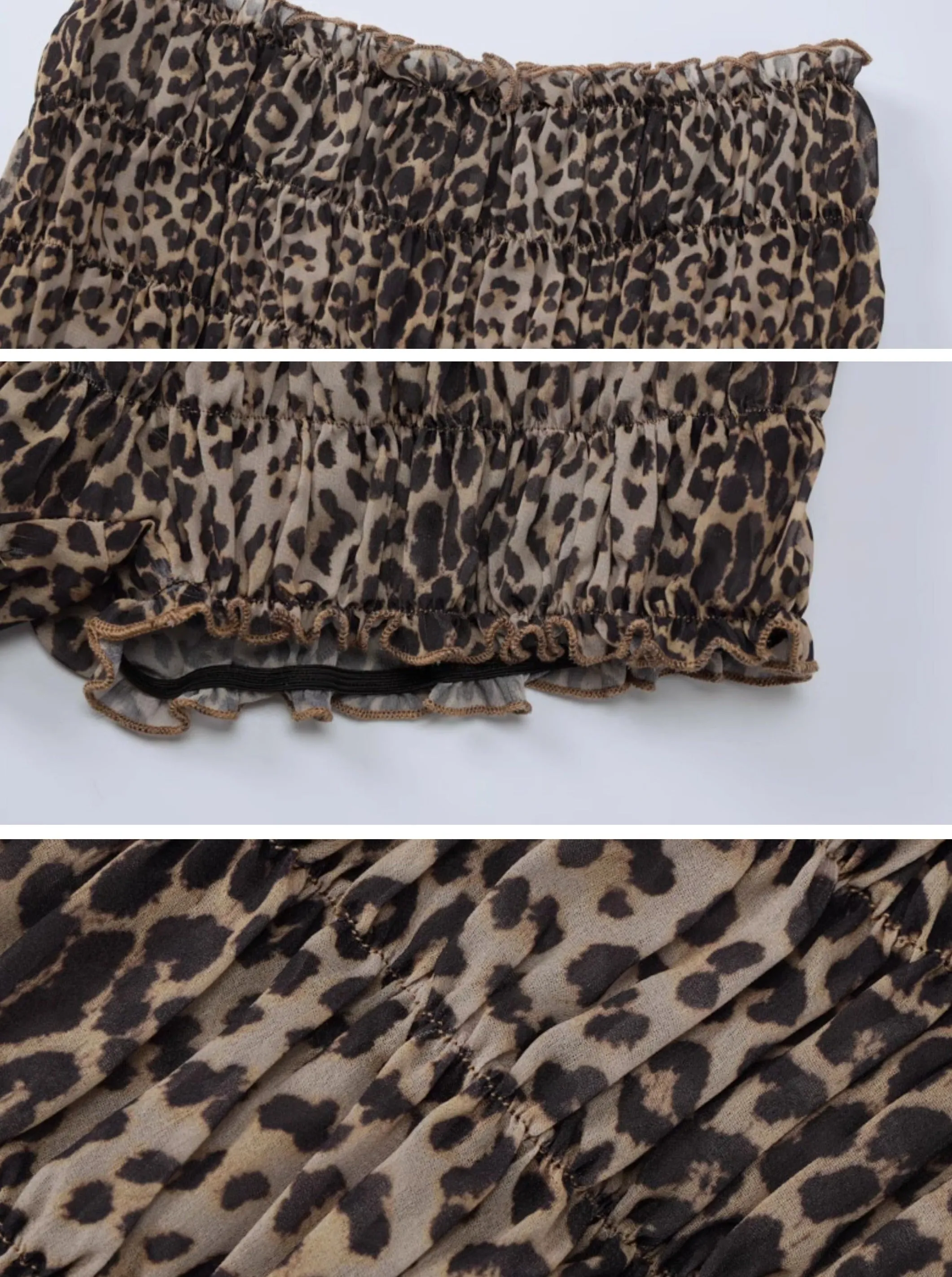Laycee Leopard Shorts Set