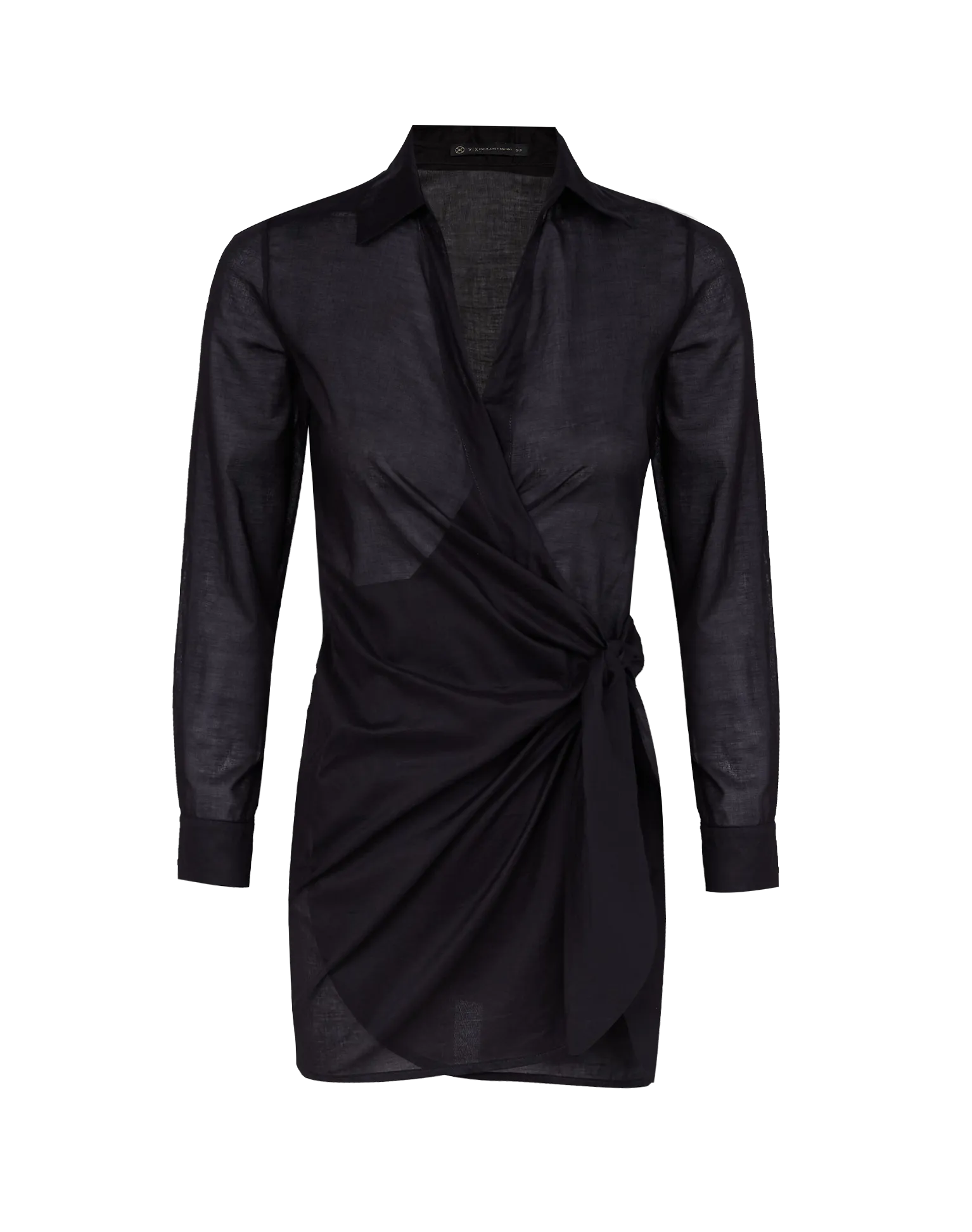 Lia Short Cover Up - Black