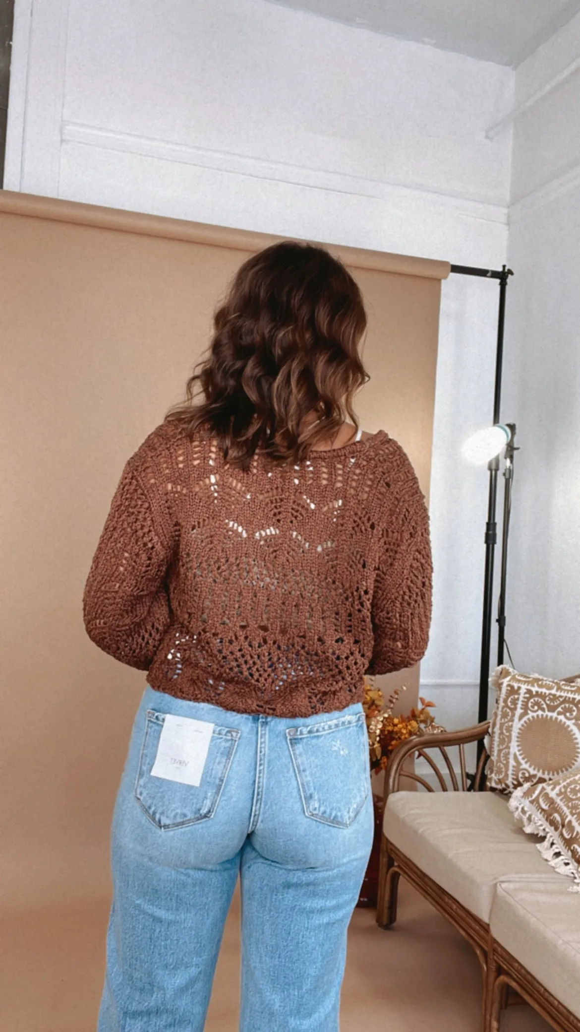 Lyla Lightweight Cardi, Camel