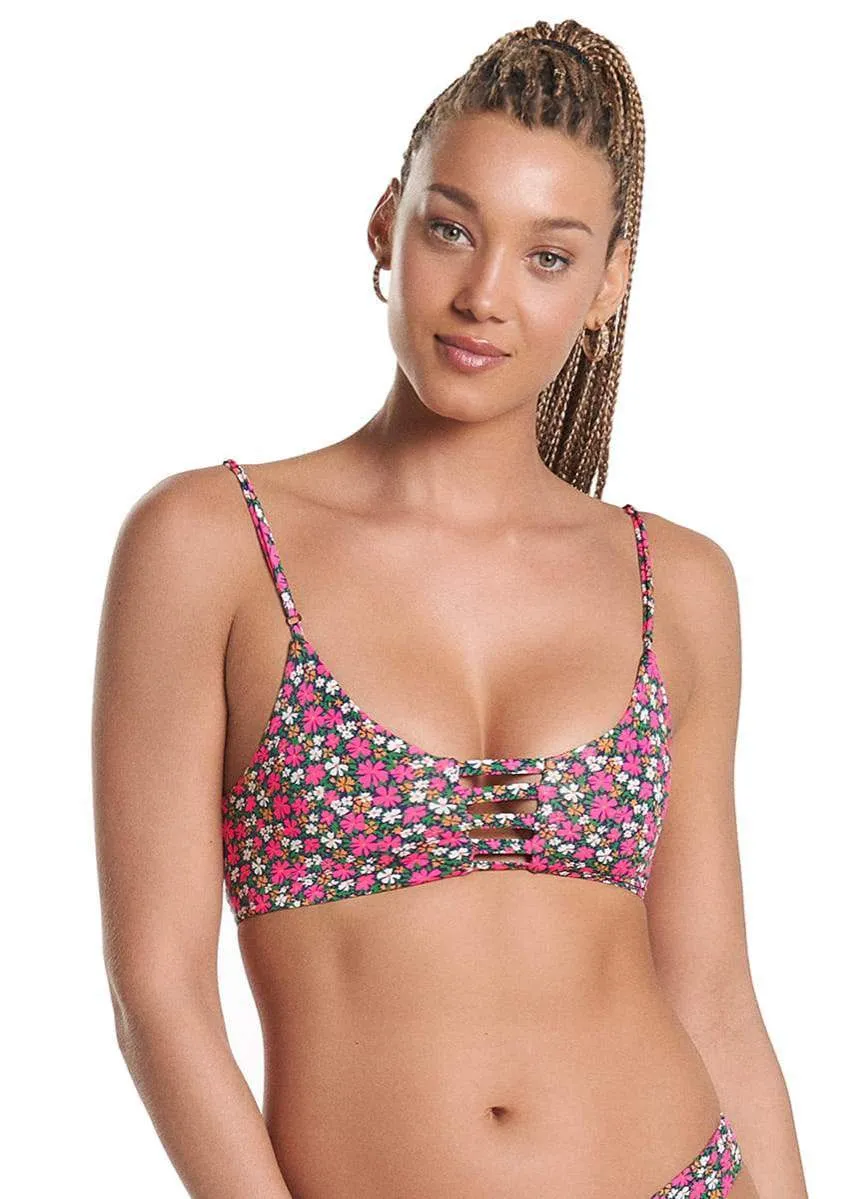 Maaji Blossom Praia Sporty Bralette Bikini Top