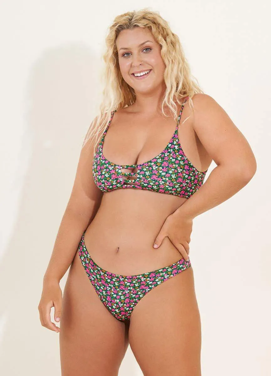 Maaji Blossom Praia Sporty Bralette Bikini Top