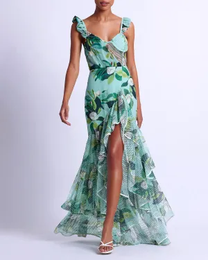Magnolia Bustier Maxi Dress
