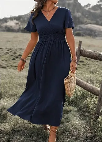 MARY - Chic V-Neck Summer Dress