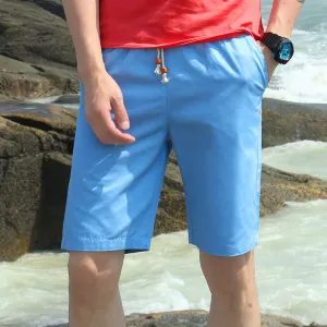 Men Casual Shorts Summer Loose Pants Korean Trendy knee length Thin Jodhpurs Shorts