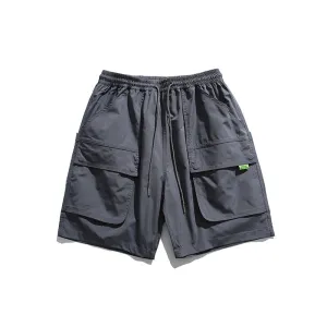 Men Shorts Summer Shorts Trendy Straight-Leg Pants