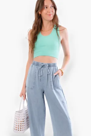 Mint As Can Be Thick Strap Brami Tank