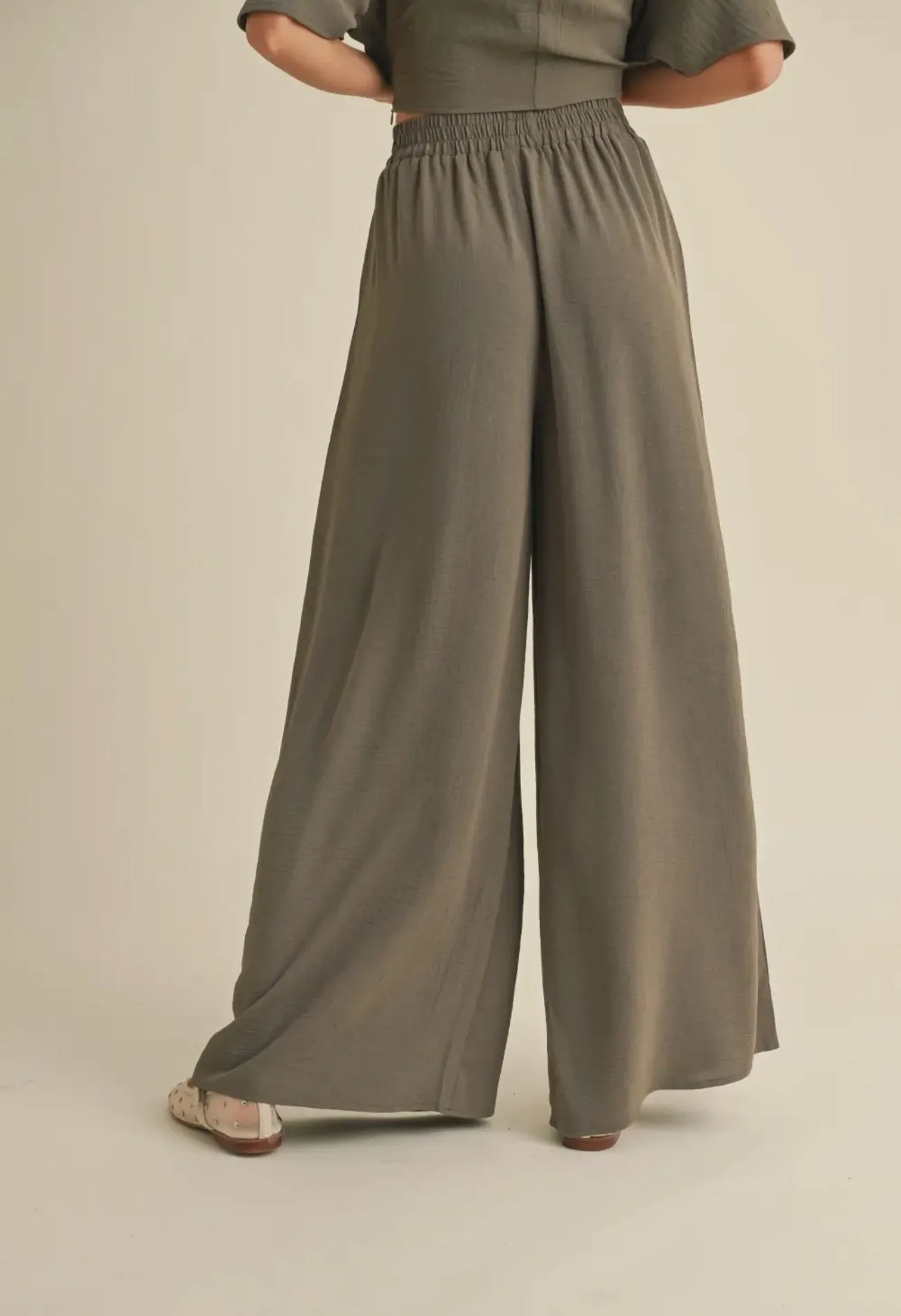 Miou Muse Elastic Waist Band Pant