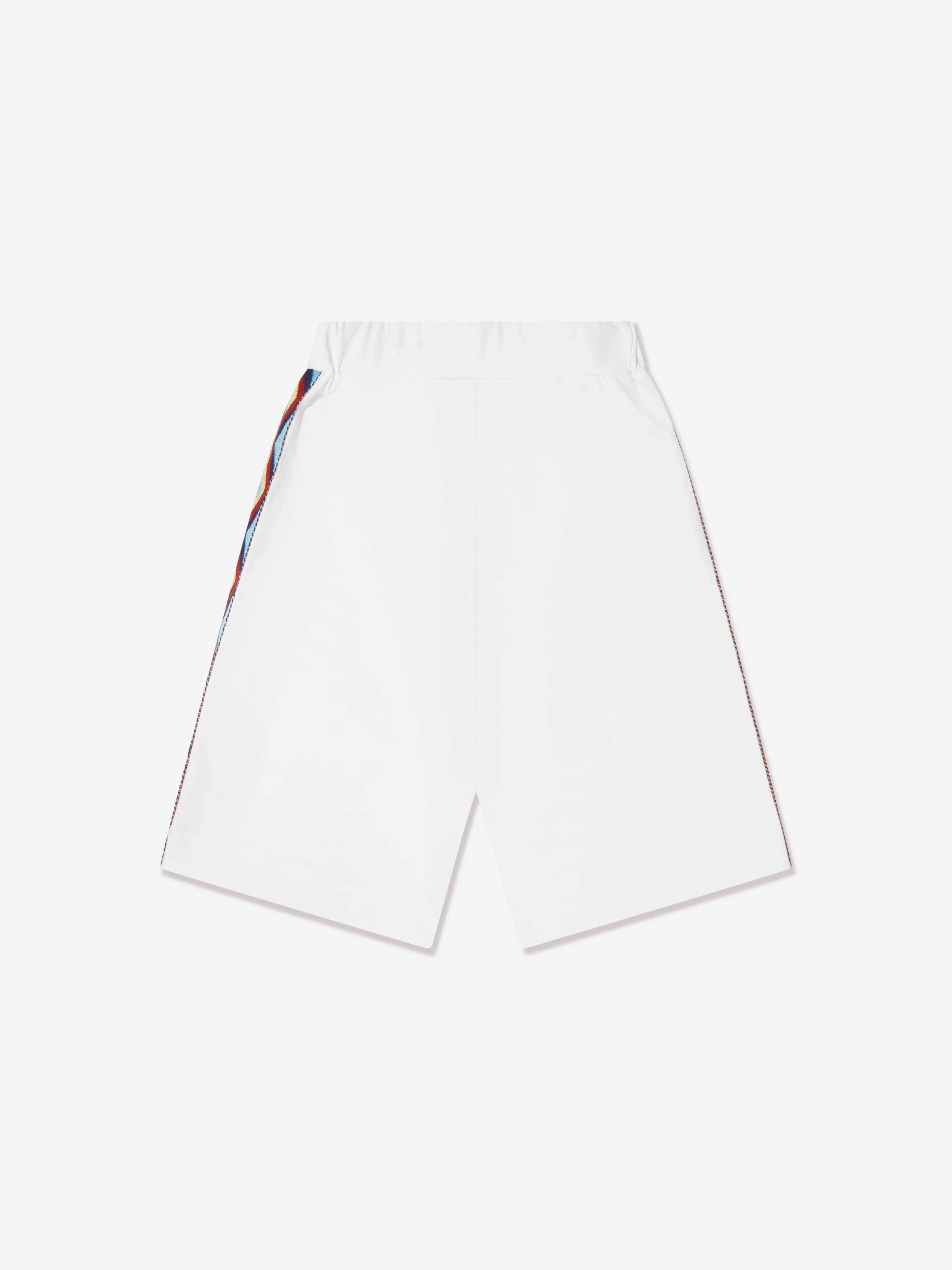 Missoni Boys Logo Jersey Shorts in White