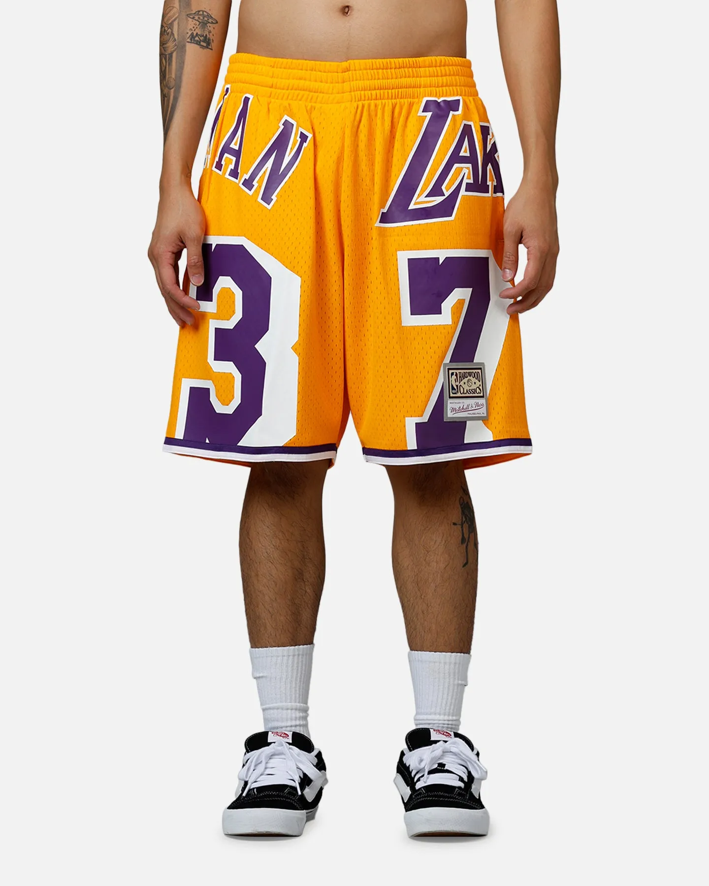 Mitchell & Ness Los Angeles Lakers Dennis Rodman Maxxed Out Shorts Yellow/Purple