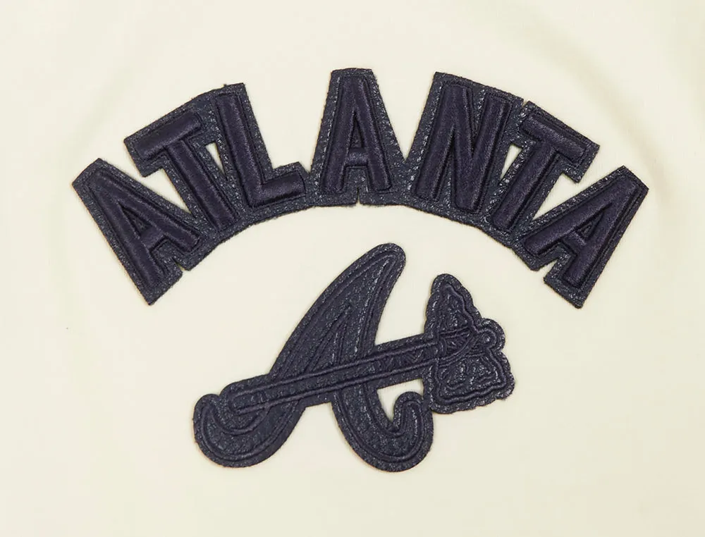 MLB ATLANTA BRAVES TRIPLE TONAL RELAXED FIT WOMEN'S RACERBACK (EGGSHELL)