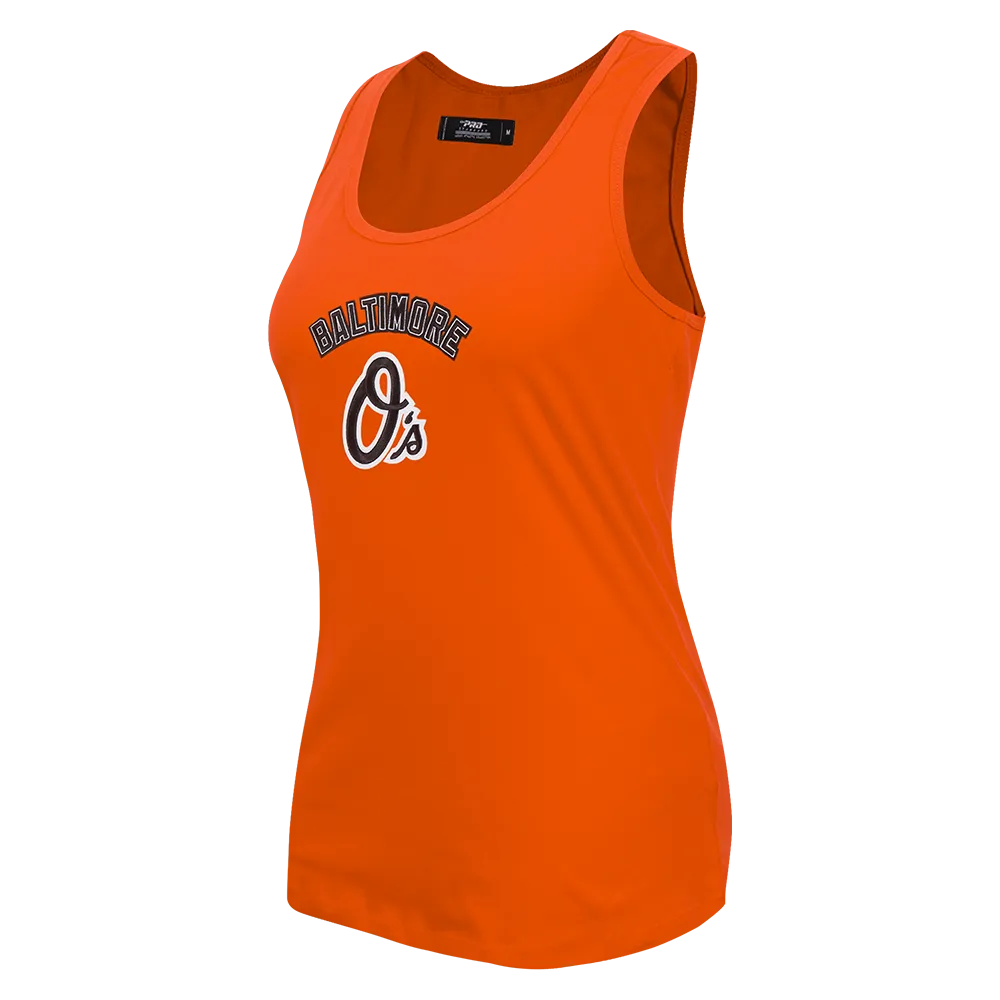MLB BALTIMORE ORIOLES CLASSIC WOMEN'S RACERBACK (ORANGE)