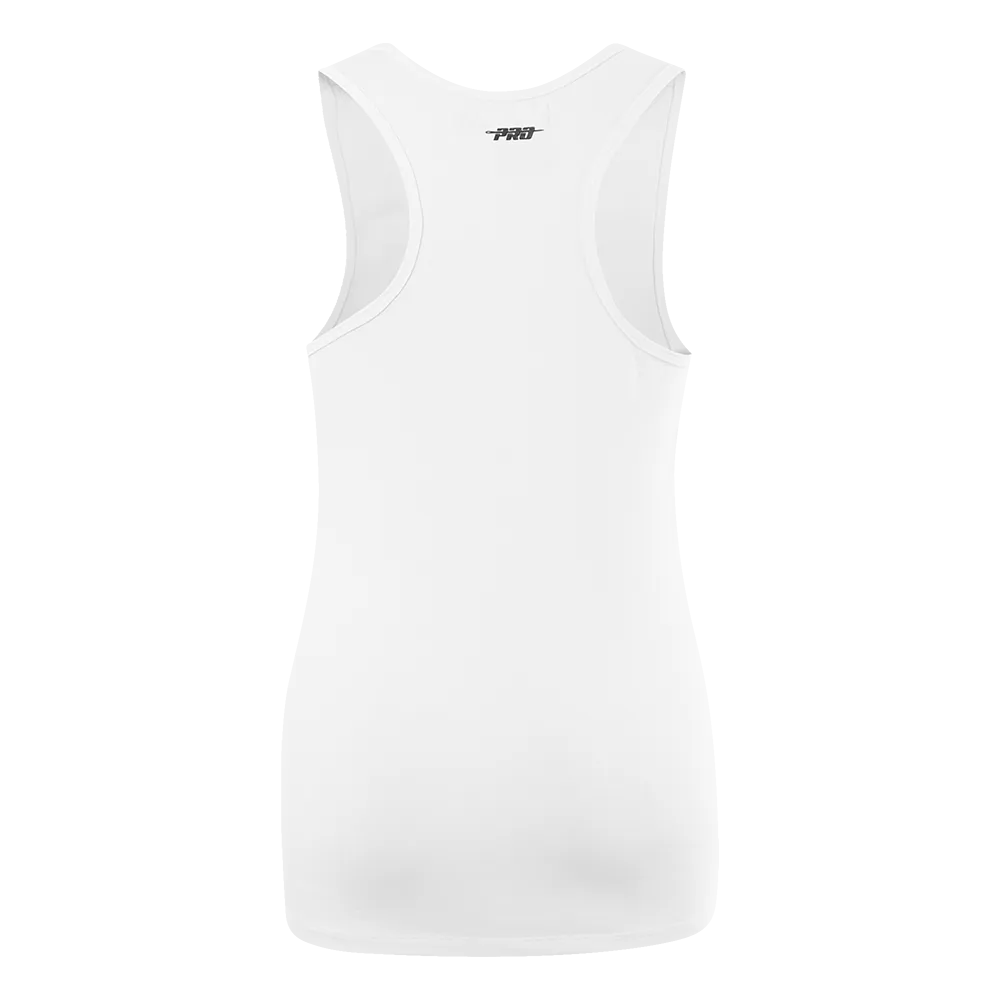 MLB BOSTON RED SOX CLASSIC WOMEN'S RELAXED FIT RACERBACK (WHITE)