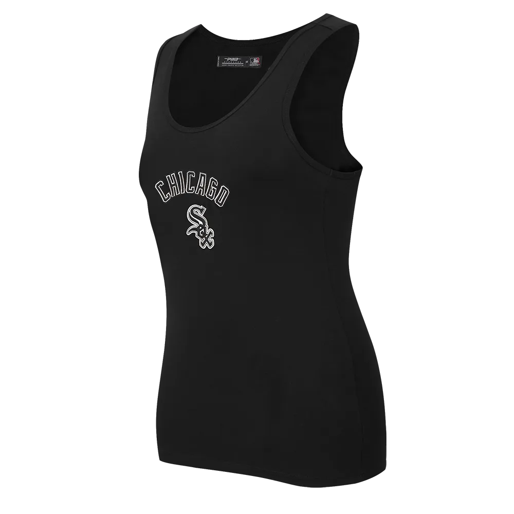 MLB CHICAGO WHITE SOX CLASSIC WOMEN'S RACERBACK (BLACK)