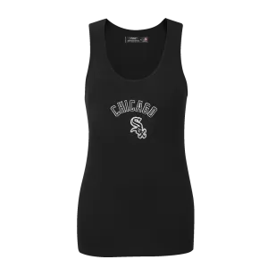 MLB CHICAGO WHITE SOX CLASSIC WOMEN'S RACERBACK (BLACK)