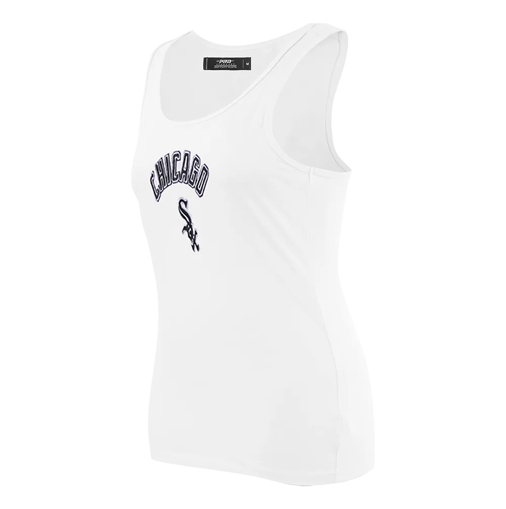 MLB CHICAGO WHITE SOX CLASSIC WOMEN'S RACERBACK (WHITE)