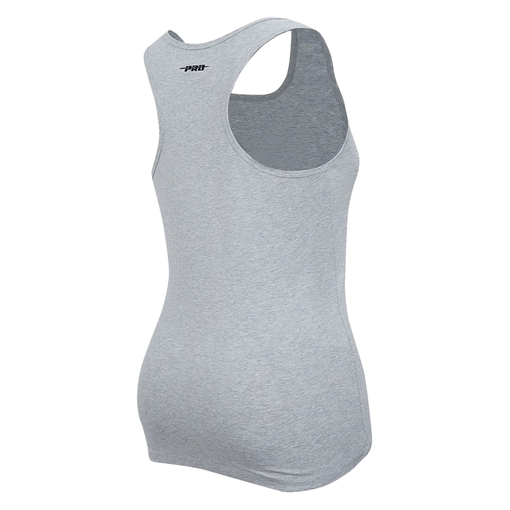MLB DETROIT TIGERS CLASSIC WOMEN'S RACERBACK (HEATHER GREY)