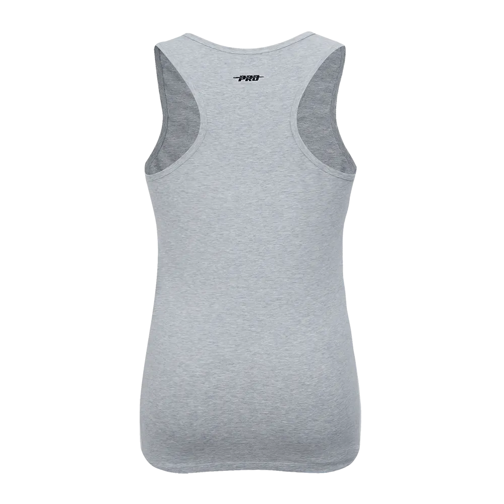 MLB DETROIT TIGERS CLASSIC WOMEN'S RACERBACK (HEATHER GREY)