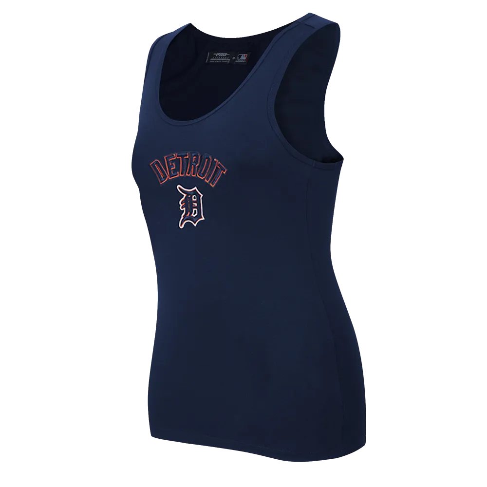 MLB DETROIT TIGERS CLASSIC WOMEN'S RACERBACK (MIDNIGHT NAVY)