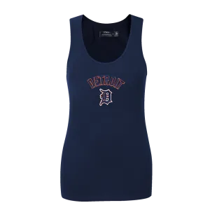 MLB DETROIT TIGERS CLASSIC WOMEN'S RACERBACK (MIDNIGHT NAVY)