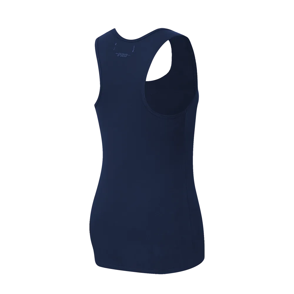 MLB DETROIT TIGERS CLASSIC WOMEN'S RACERBACK (MIDNIGHT NAVY)