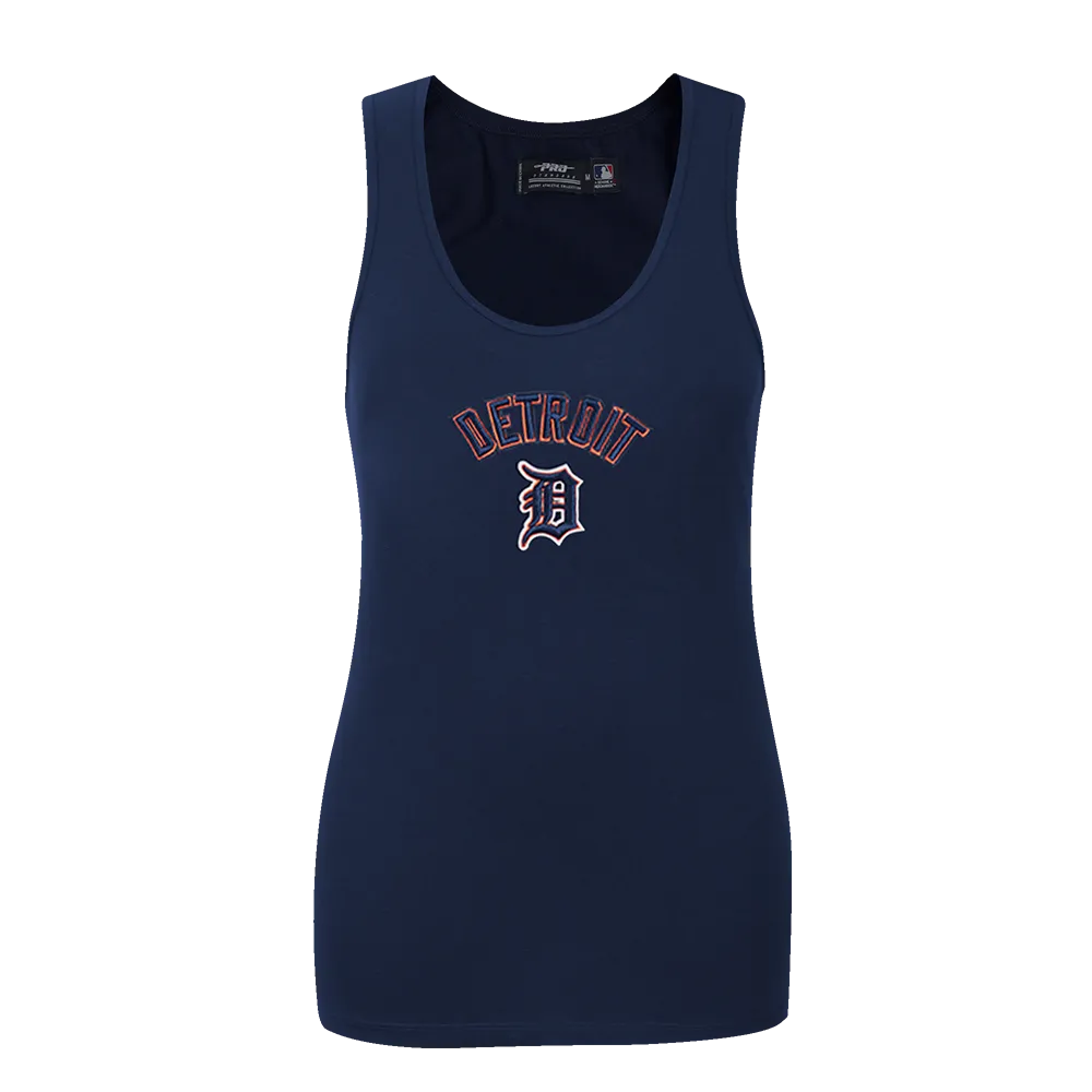 MLB DETROIT TIGERS CLASSIC WOMEN'S RACERBACK (MIDNIGHT NAVY)