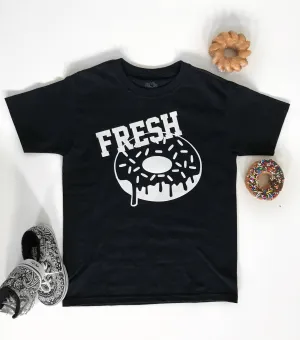 Monochrome Fresh Donuts Tee