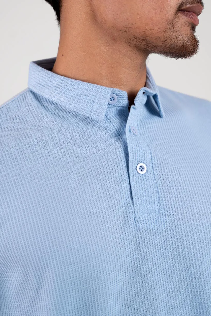 Nova Fresh Blue Polo Tshirt For Man