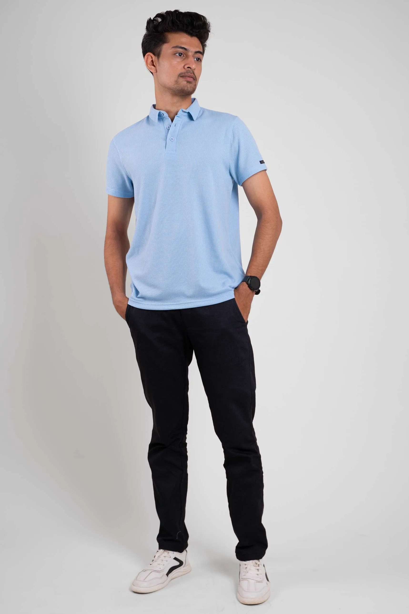 Nova Fresh Blue Polo Tshirt For Man