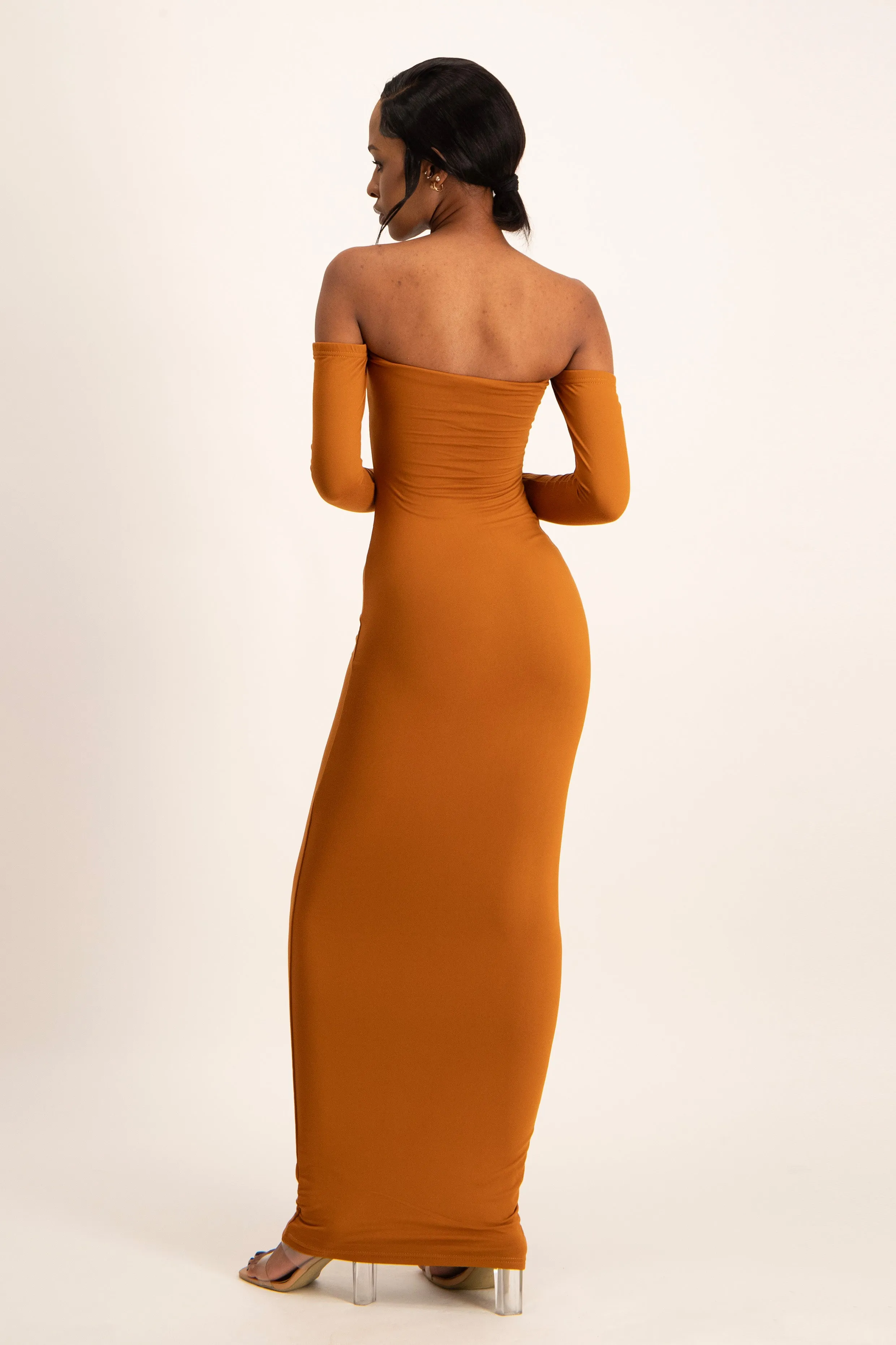 Off Shoulder Lounge Maxi Dress