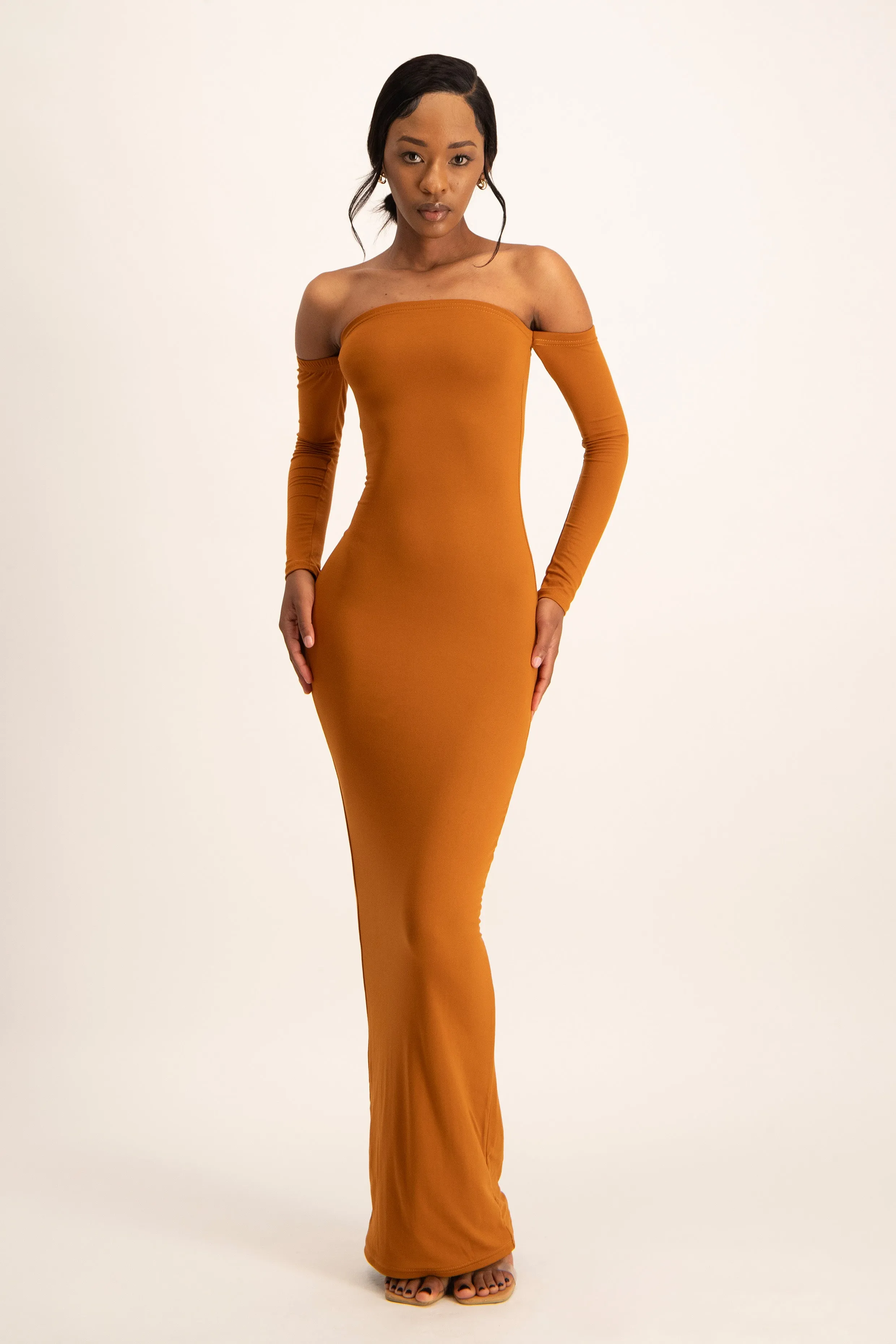 Off Shoulder Lounge Maxi Dress