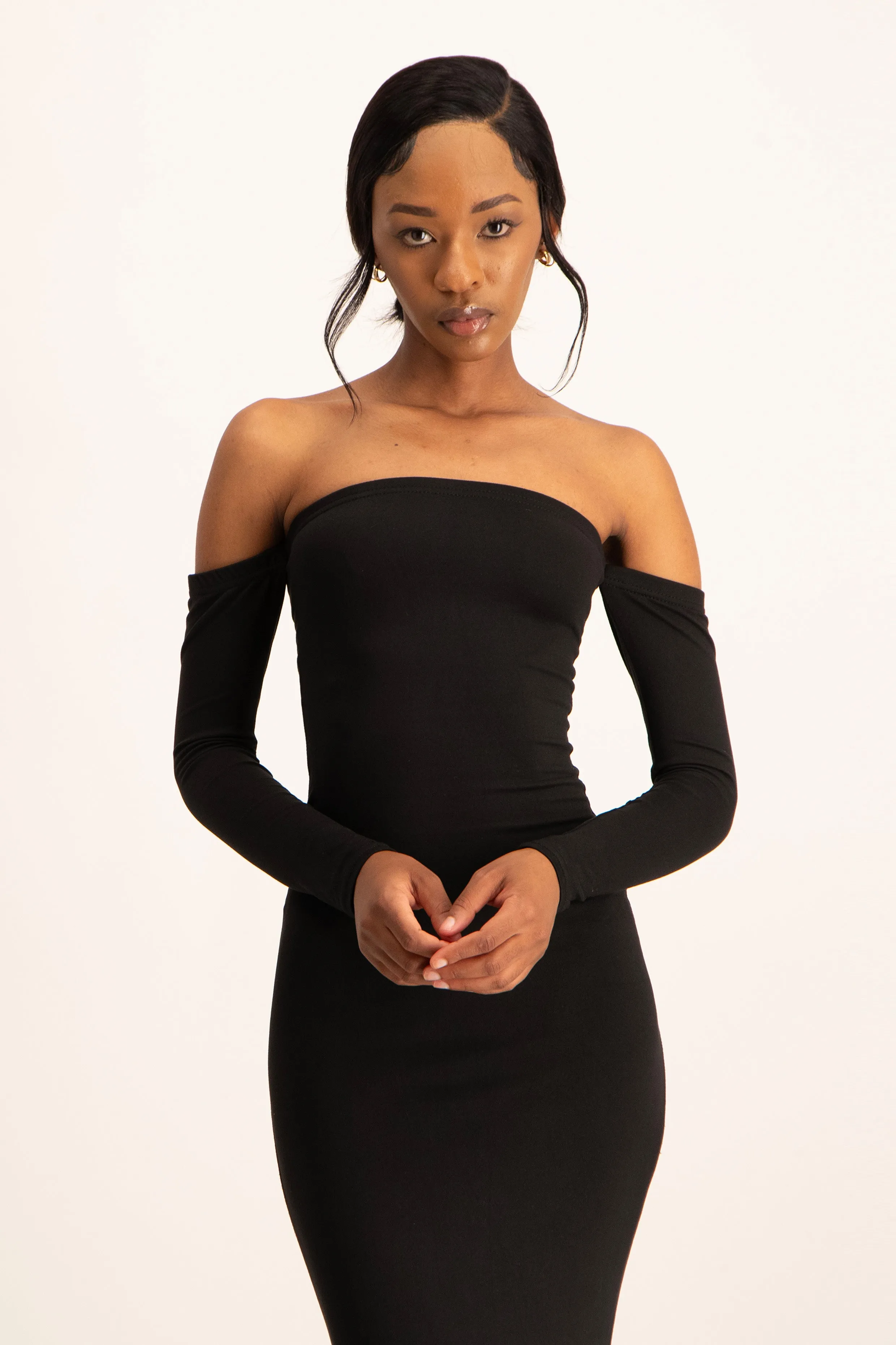 Off Shoulder Lounge Maxi Dress