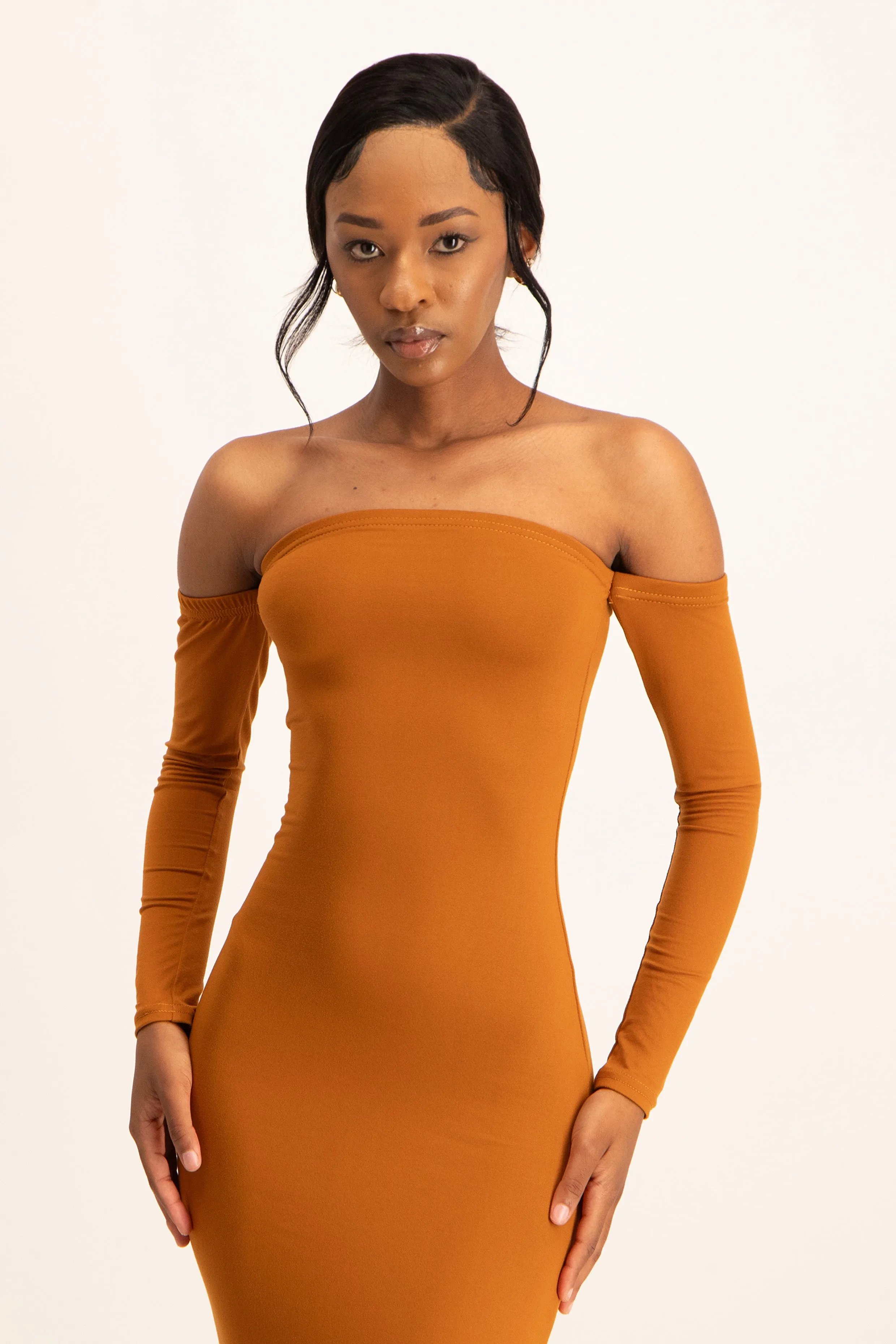 Off Shoulder Lounge Maxi Dress