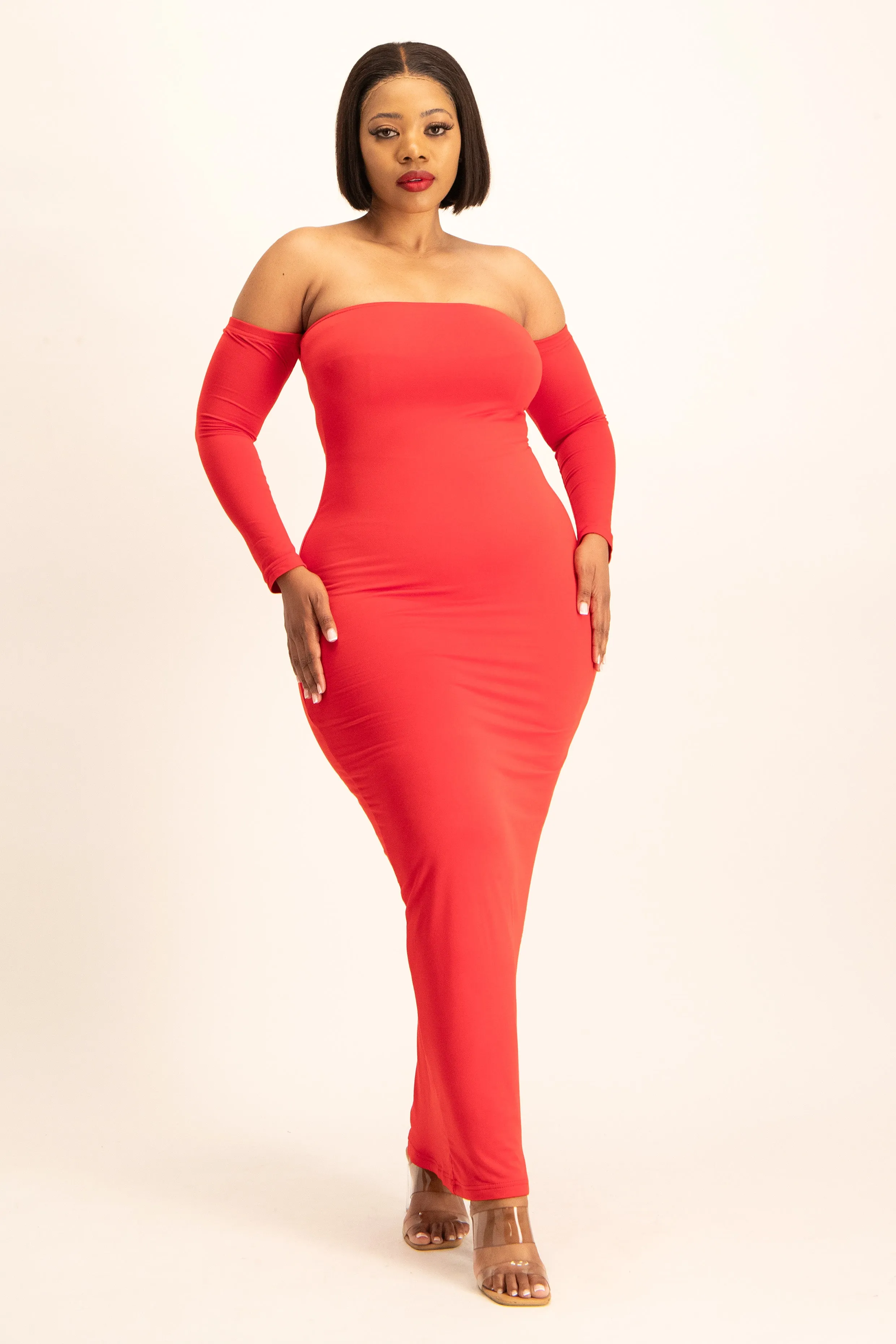 Off Shoulder Lounge Maxi Dress