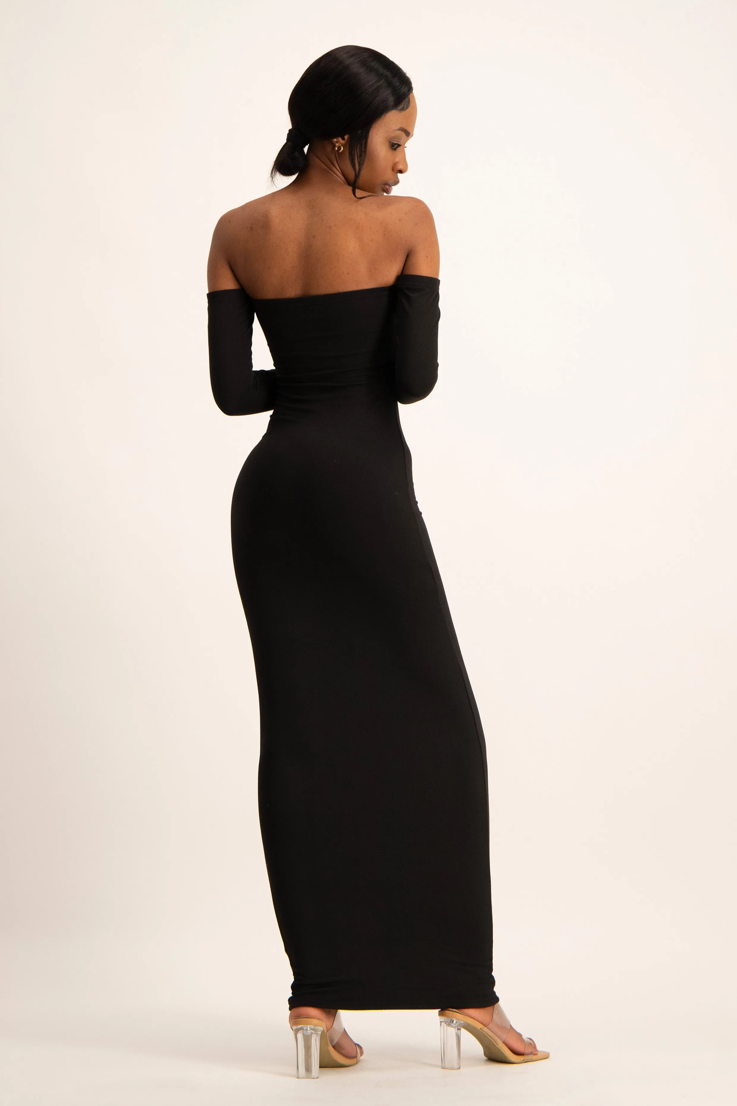 Off Shoulder Lounge Maxi Dress