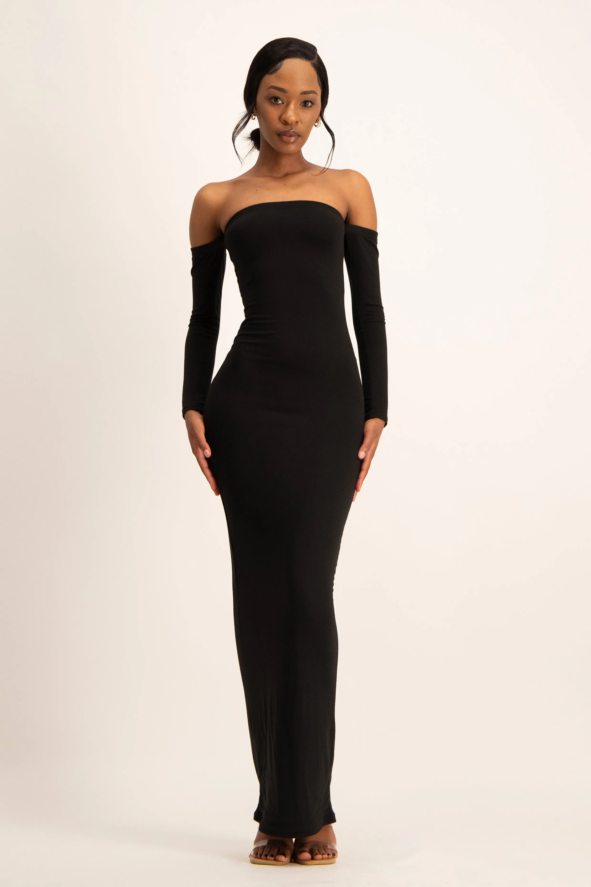 Off Shoulder Lounge Maxi Dress