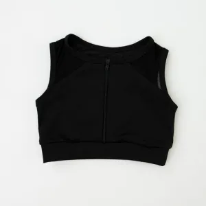 Onyx Sporty Crop Top
