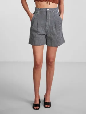 PCBILLO Shorts - Medium Blue Denim